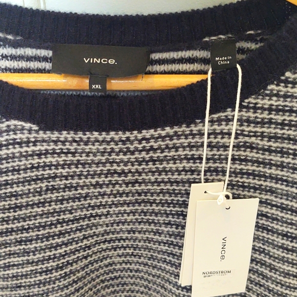 Vince 100% Cashmere Crewneck Men's Sweater, XXL, NWT - Picture 11 of 12